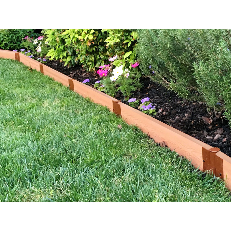 Classic Sienna Composite Modular Landscape Edging Kit