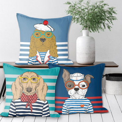 Coussin décoratif en coton