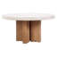 Java Outdoor Round Teak Dining Table-1954835074