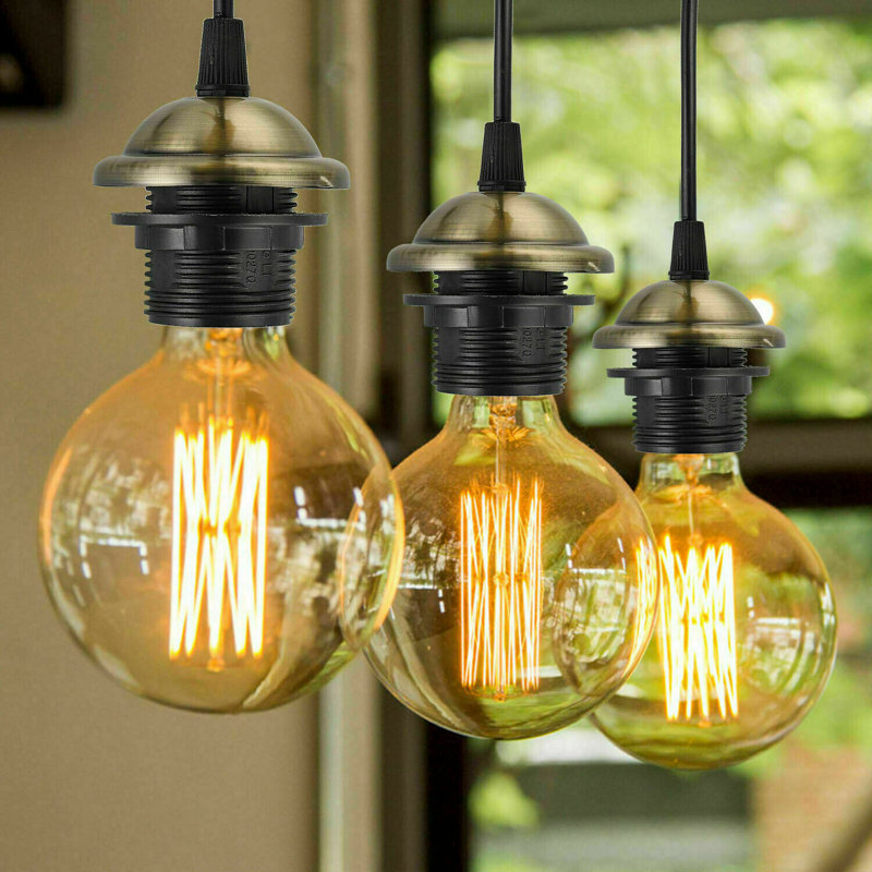 Bussell 1 - Light Single Pendant, Green Brass/Black