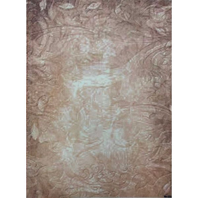 Sepia Elegance Designer Printed Aida Fabric by Alisena KF-1333A