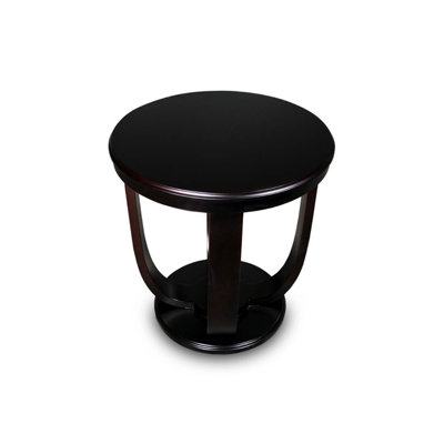 Crea Pedestal End Table