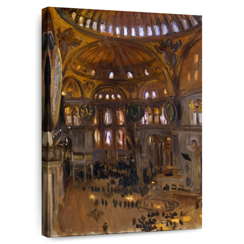 Santa Sofia, 1891, H 48 po x l 32 po