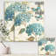«Butterfly Blue Garden I», impression sur toile tendue-55951759