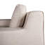 Oliver Armchair in White Linen Slipcover