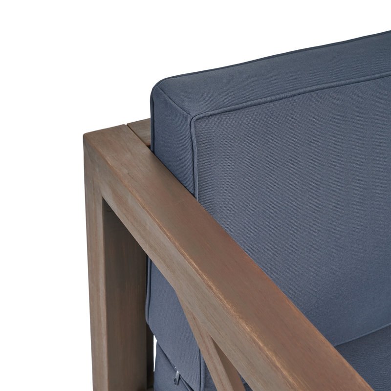 Fauteuil club, Gris foncé, Gris