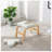 Solid + Manufactured Wood Accent Stool