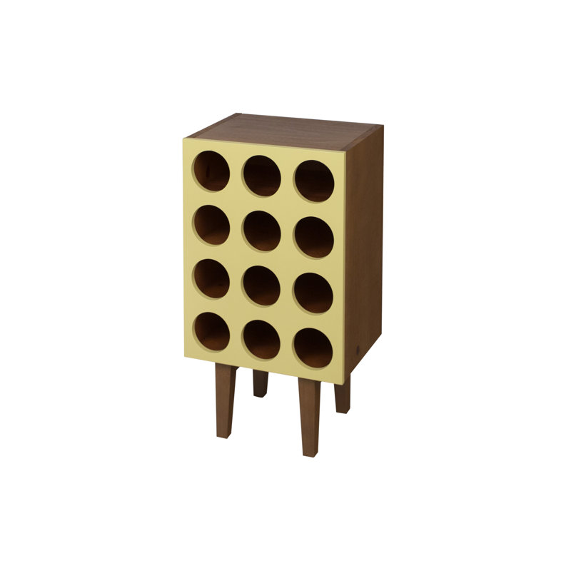 Aubrianna Floor Wine Bottle Rack in