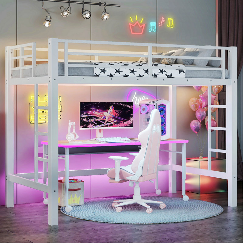 Kids Twin Bunk Bed
