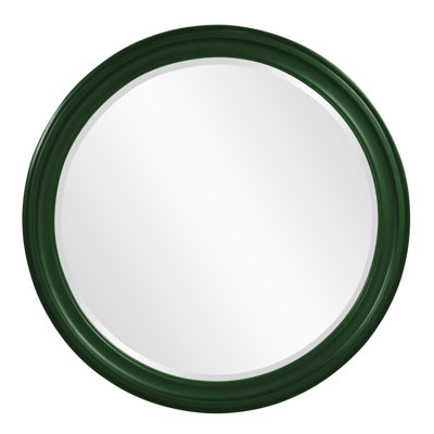 Talvi Wood Round Wall Mirror