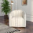 Annelotte Velvet Swivel Barrel Chair-2126226382
