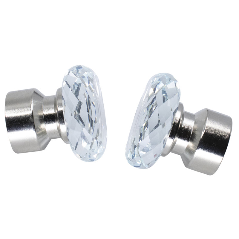 Support de fixation 1 "Eran, Nickel satiné, 48" - 84"