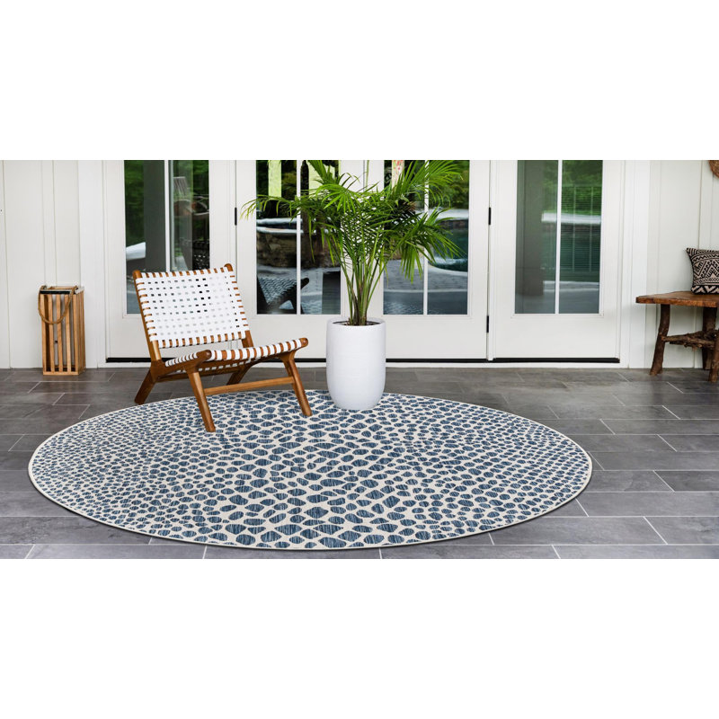 Tapis d'extérieur Destiny, Rond 10 pi 8 po