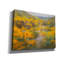 Toile rouge «Golden Explosion» par Christine Debrosky-2073854880