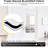 Magnetic Blackout Door Blinds, No Drill Roll Up French Door Curtain for Window, Thermal Insulated Light Blocking Shades for Sidelight Glass Window, 1 Panel-1739404989-1739404988