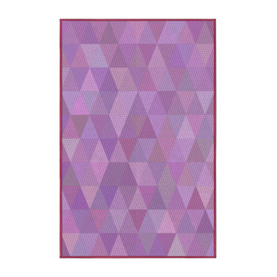 Tapis mauve/rose/mauve à motifs Millbury