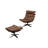 Demartini Upholstered Swivel Accent Chair with Ottoman-26862575