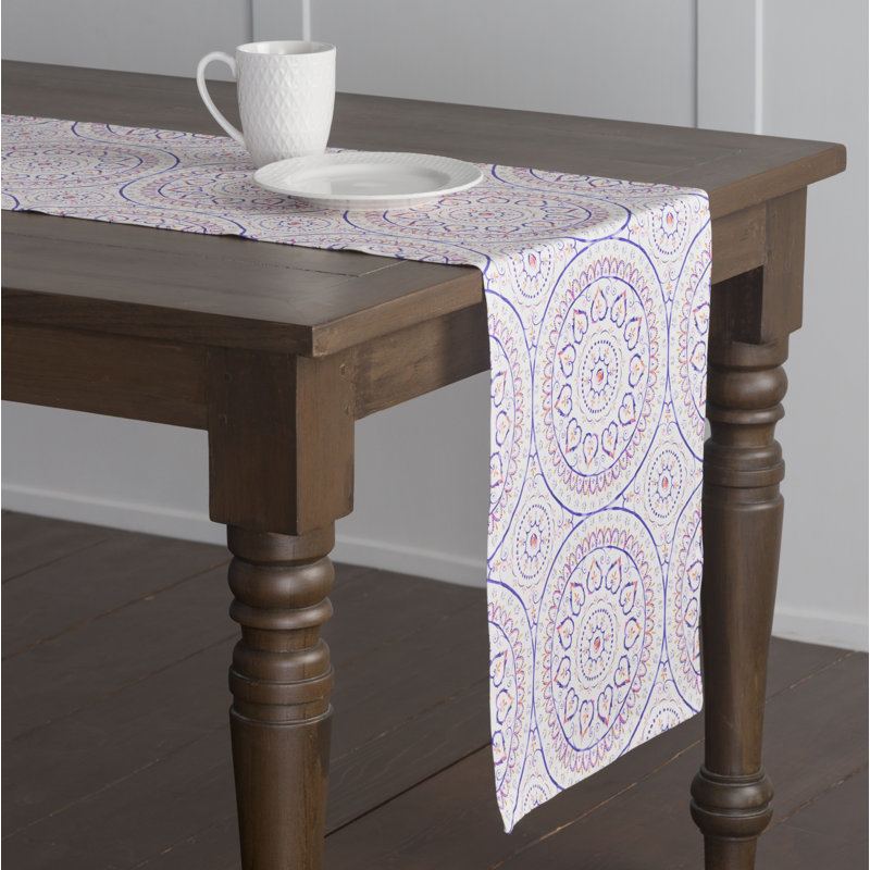 100% Cotton Table Runner, 108" L x 14.5" W