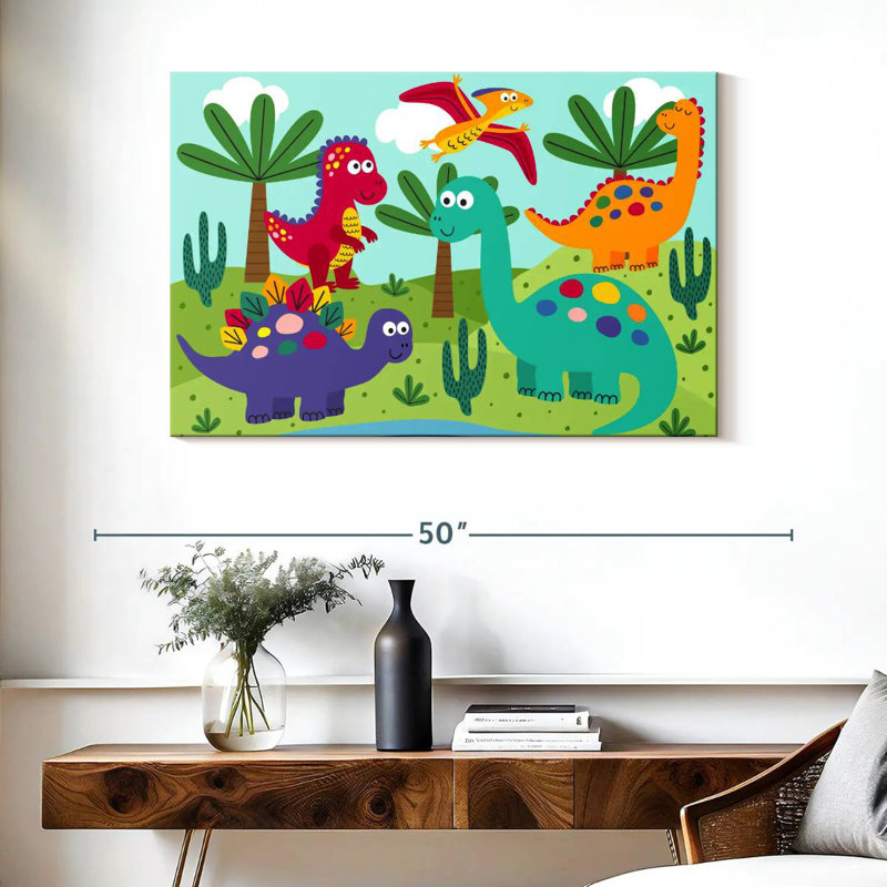 Dinosaures amis Ashelle, H 26 po x l 39 po