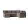 Thames Upholstered U-Shaped Sectional