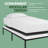 Wooden Box Spring / foundation for Mattress Support, Easy to Assemble-762853049-747531583