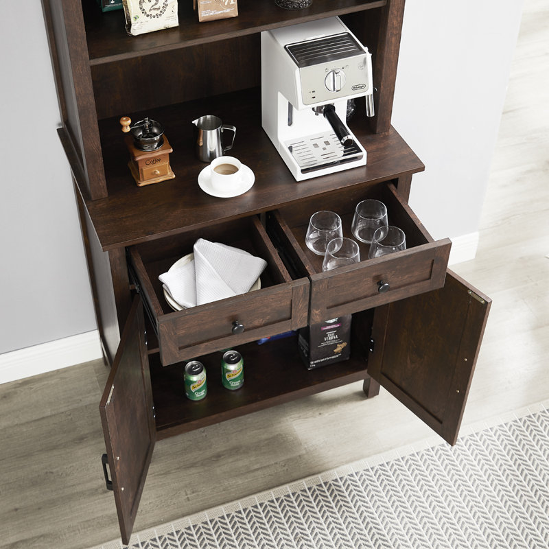 72'' Kitchen Pantry, Mahogany