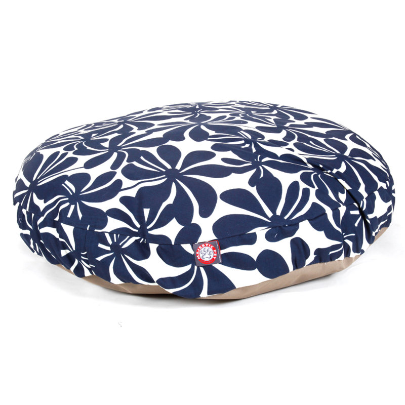 Coussin Plantation, Petit (l 30 po x P 30 po x H 4 po), Bleu marine