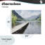 Toile Dappled Lake Dock, design par Kim Curationa-934287028