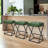 Mid-century 26" Upholstered Counter Height Bar Stools Backless Industrial Barstool-1994768158-1995665151