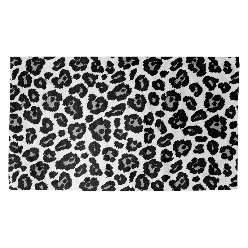 Swarthmoore Animal Print Indoor Rug, Rectangle 2' x 3'
