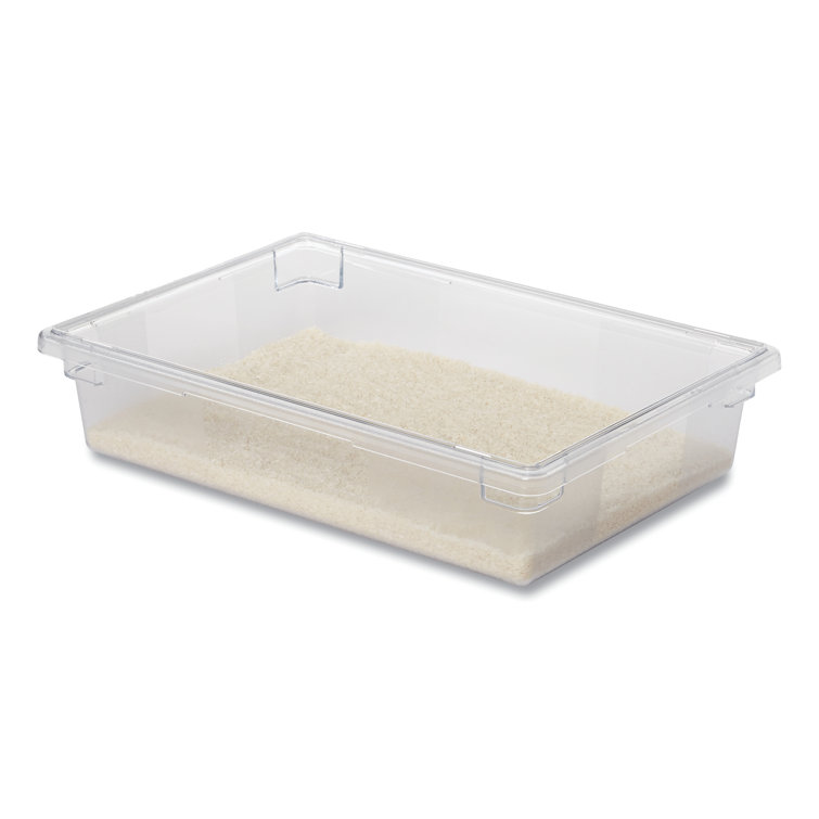 Rubbermaid® Food Storage Boxes - 26 x 18 x 6, Clear