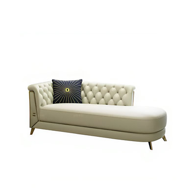 Chaise longue rembourrée Modern Casual