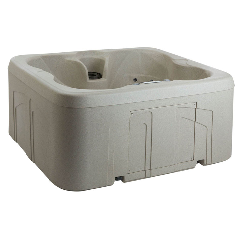 Lifesmart 13 - Jet Plastic Rectangle Plug And Play Hot Tub