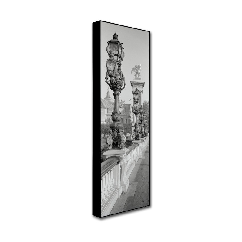 Alan Blaustein Paris I - reproduction de photo sur toile, H 32 po x l 10 po x P 2 po