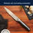 Graphite 7 Piece Knife Block Set