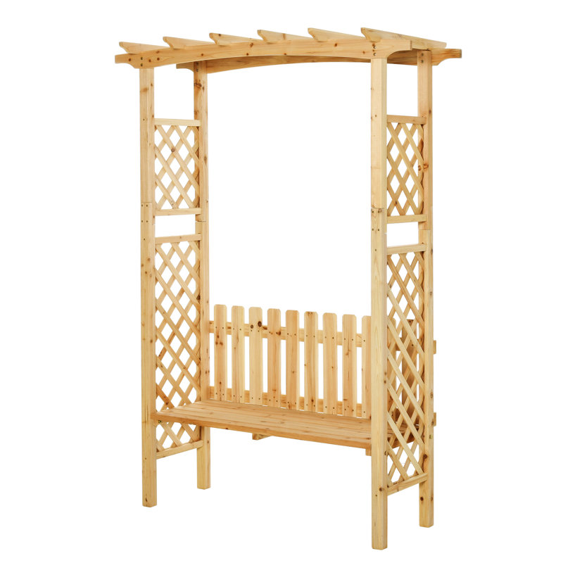 Tonnelle de jardin 7 pi Outsunny, H 81,5 po x l 60 po x P 28,3 po