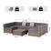 Merton 7-Piece Patio Furniture Sets Outdoor Rattan Conversation Sets