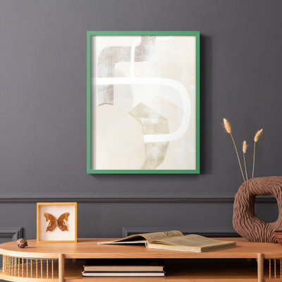 «Quiet Affection I», reproduction encadrée - bois massif