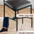 Yasemen Counter Stool with Metal Frame
