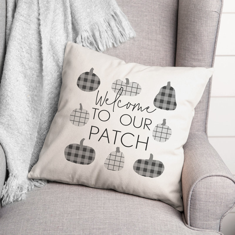  Housse et insert de coussin Welcome Welcome, H 16 po x l 16 po