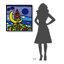 «Sogno Lunare» par Wallas, impression sur toile tendue-388909648-301187881-301187888