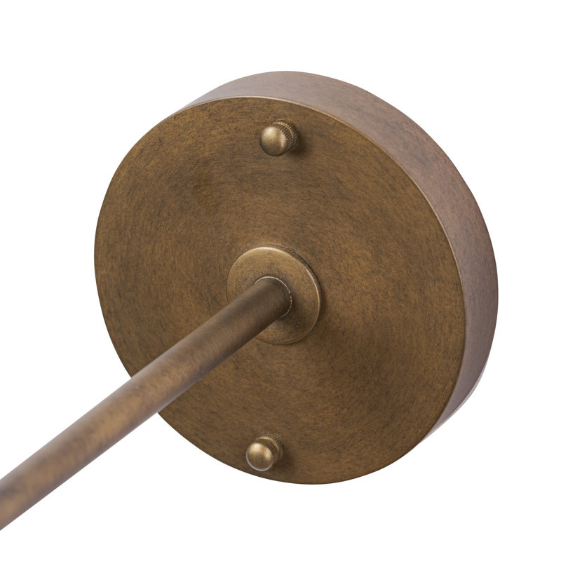 Lance Sconce-Burnished Brass Steel