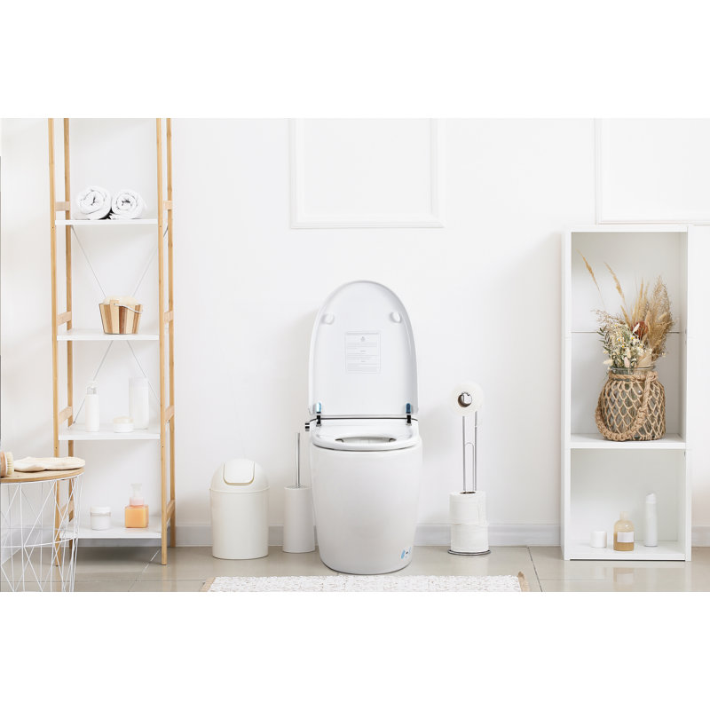Euroto Newest Elongated Tankless Smart Toilet with Dual-Flush