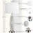Uppsala Modern Silver Mercury Glass Table Lamp