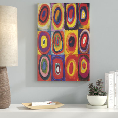 " Squares With Concentric Circles "