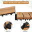 Wood Interlocking Deck Tiles for Indoor and Outdoor-851431055
