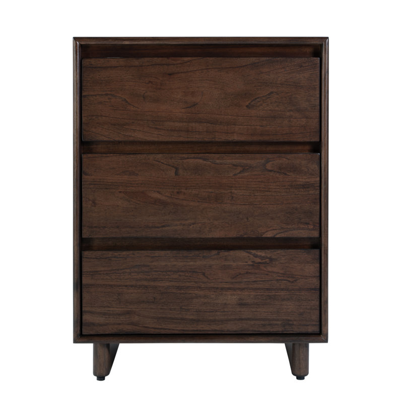 Soleil 3 - Drawer Nightstand, Brown