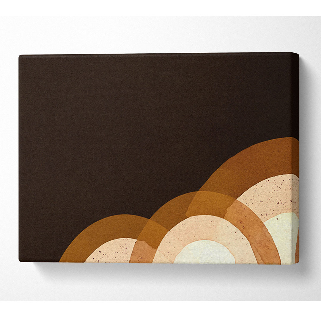 Konzentrische Kreise - Wrapped Canvas Kunstdrucke