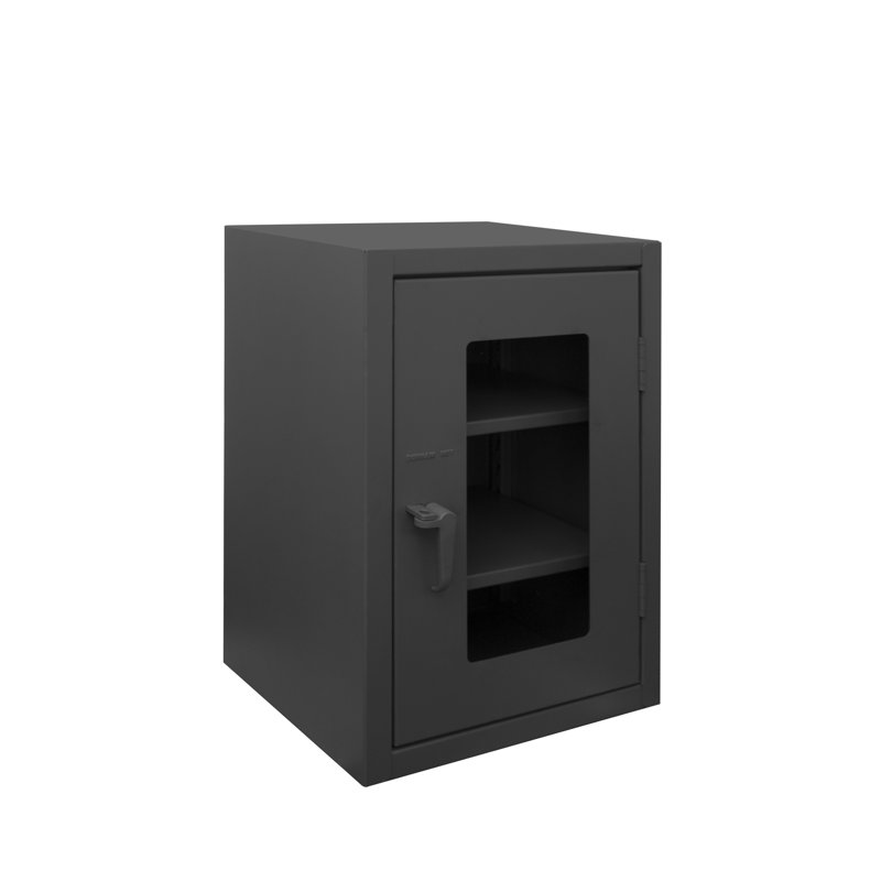 Armoire de rangement verrouillable en acier de calibre 12 soudé très résistant H 42 po x l 48 po x P 24 po