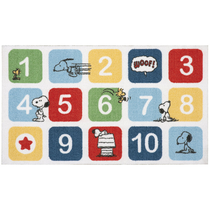 Peanuts Indoor Doormat, Rectangle 2'2" x 3'9"
